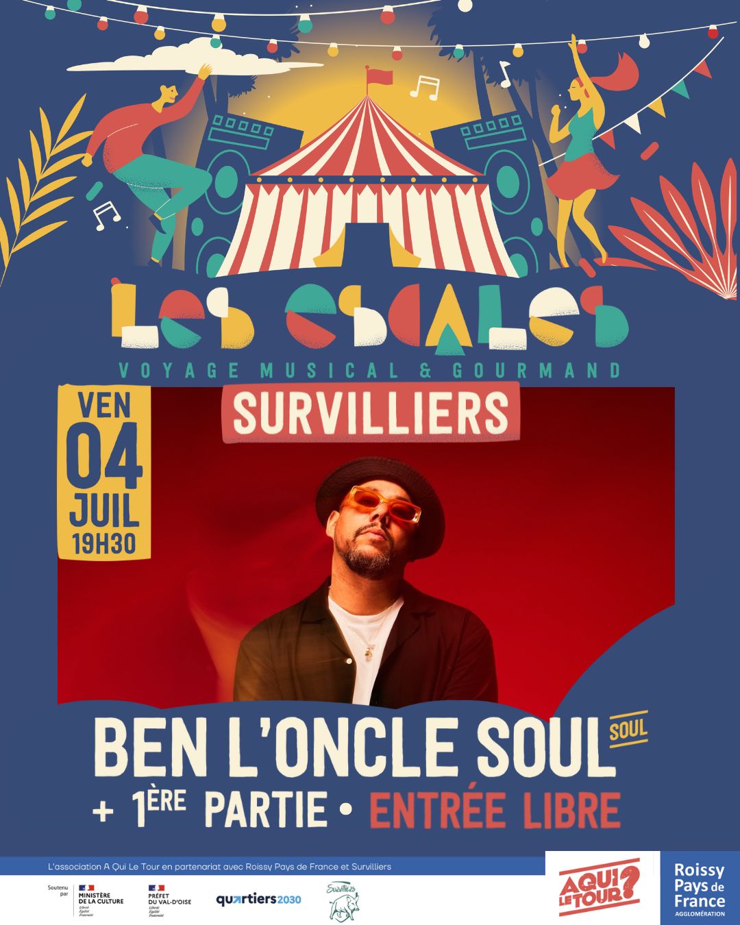 Les Escales, festival itinérant sous chapiteau