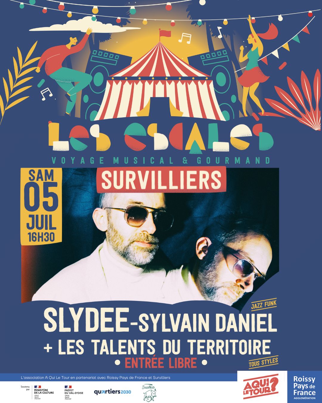 Les Escales, festival itinérant sous chapiteau