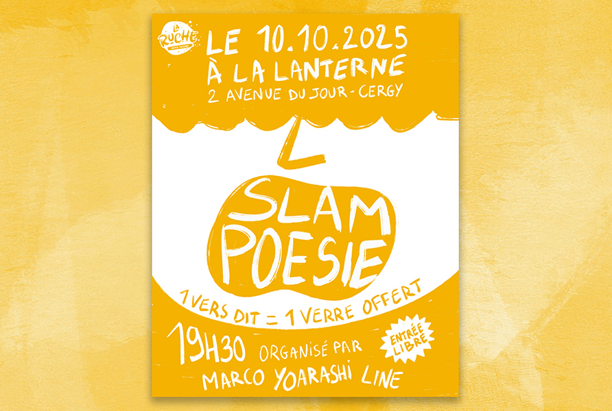 Scène slam et poésie de La Ruche