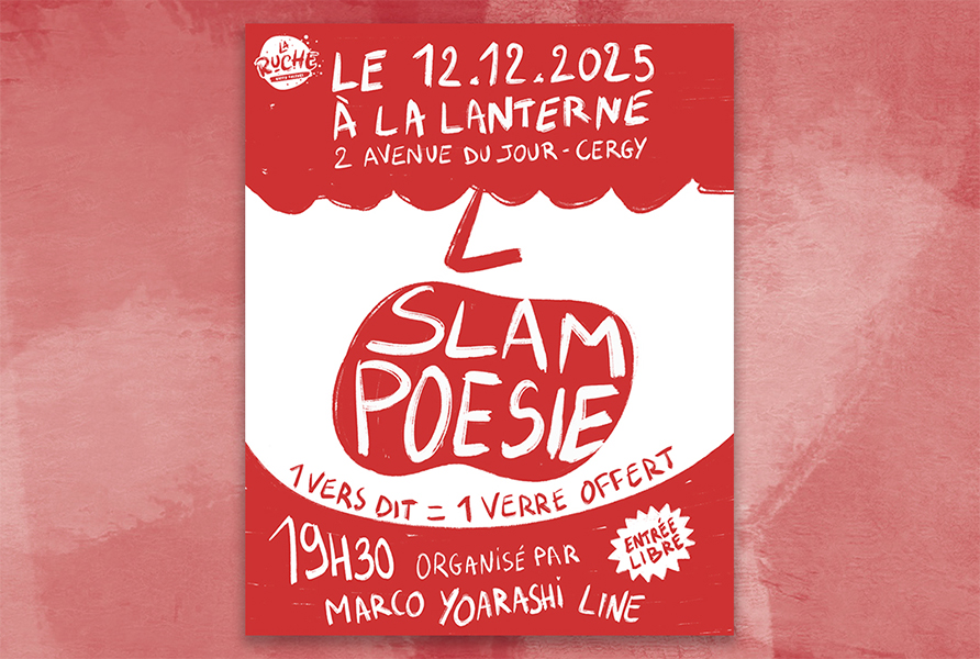 Scène slam et poésie de La Ruche