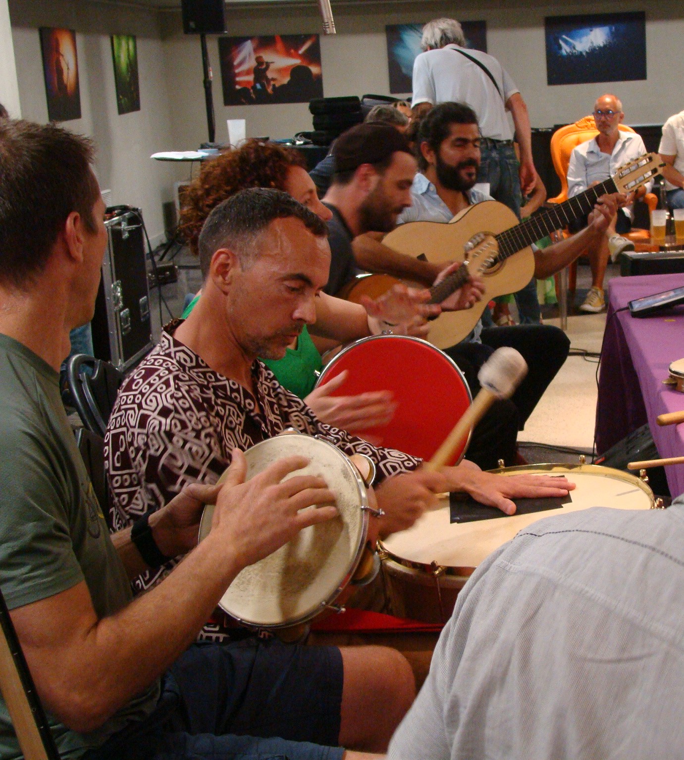 Roda de samba et de choro pas les enseignants du CRD + invités